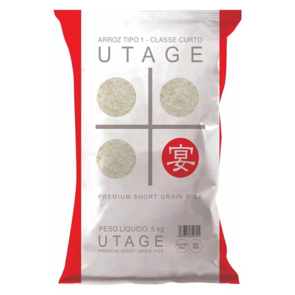 Arroz Utage Premium – Grão Curto - 5Kg