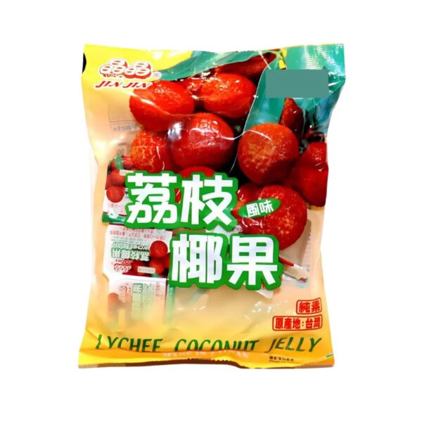 Jellico Jin Jin Lychee Coconut Jelly - Gelatina Lichia 400g