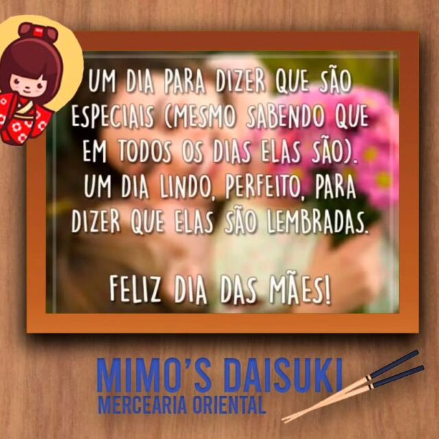 Gratidão a todas as mães do planeta......e em especial às mães que frequentam nosso estabelecimento!!!